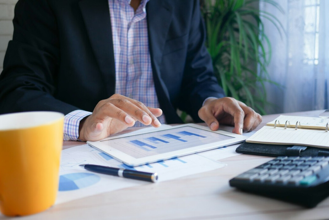 person reviewing financial documents